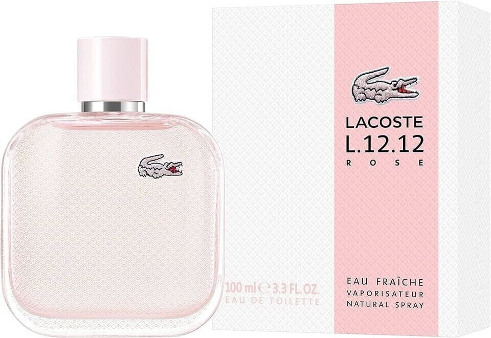 L.12.12 Rose Eau Fraiche Eau de Toilette Spray for Women by Lacoste