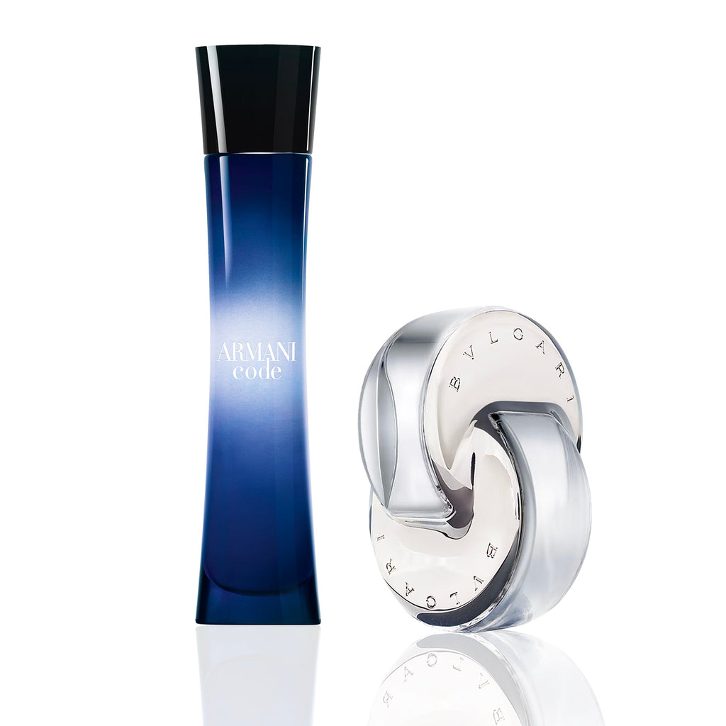 Bundle Deal For Women: Armani Code by Giorgio Armani and Omnia Crystalline by Bvlgari