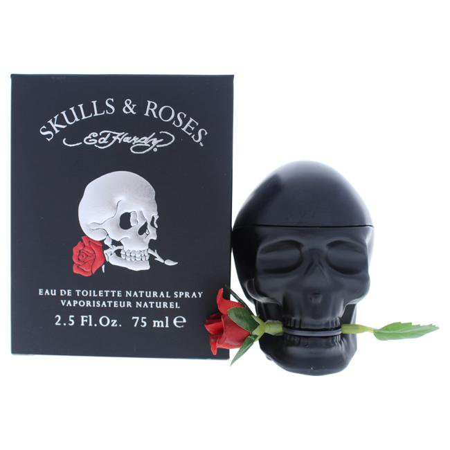 ED HARDY SKULLS AND ROSES BY CHRISTIAN AUDIGIER FOR MEN -  Eau De Toilette SPRAY, Product image 1