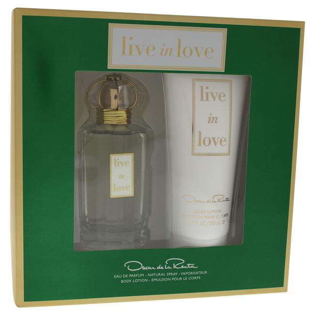 Live In Love by Oscar De La Renta for Women - 2 Pc Gift Set