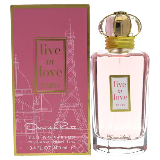 LIVE IN LOVE PARIS BY OSCAR DE LA RENTA FOR WOMEN -  Eau De Parfum SPRAY