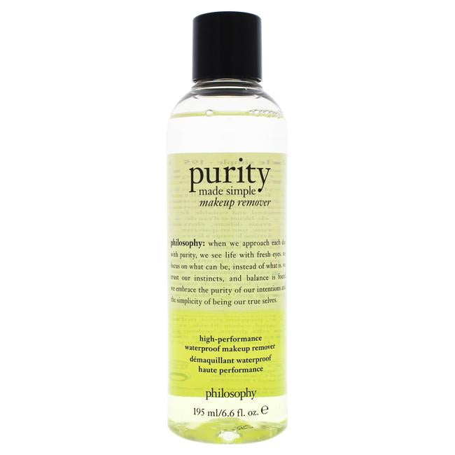 Purity Made Simple Makeup Remover High-Performance Waterproof by Philosophy for Women - 6.7 oz Makeup Remover