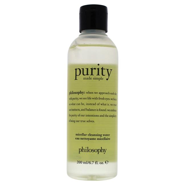 Purity Made Simple Micellar Cleansing Water by Philosophy for Women - 6.7 oz Cleanser, Product image 1