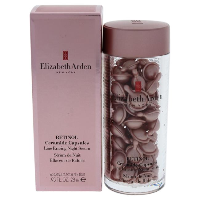 Ceramide Capsules Line Erasing Night Serum by Elizabeth Arden for Women - 60 Count Capsules, Product image 1