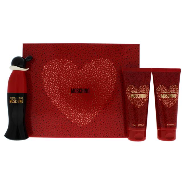 Cheap And Chic by Moschino for Women - 3 Pc Gift Set