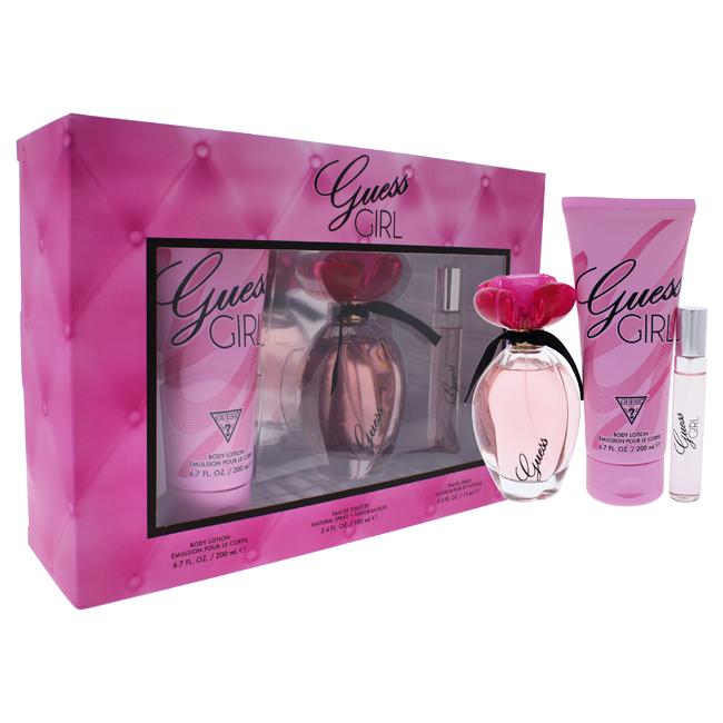 Guess Girl by Guess for Women - 3 Pc Gift Set