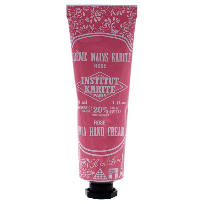 Paris Shea Hand Cream So In Love - Rose by Institut Karite for Unisex - 1 oz Cream