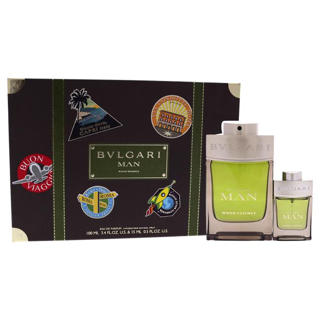 Bvlgari Man Wood Essence by Bvlgari for Men - 2 Pc Gift Set, Product image 1