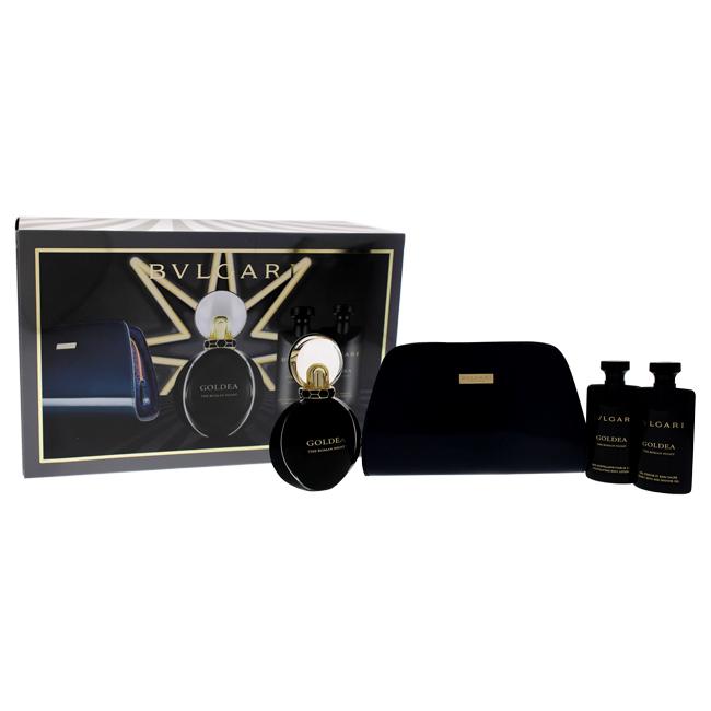 Goldea The Roman Night by Bvlgari for Women - 4 Pc Gift Set