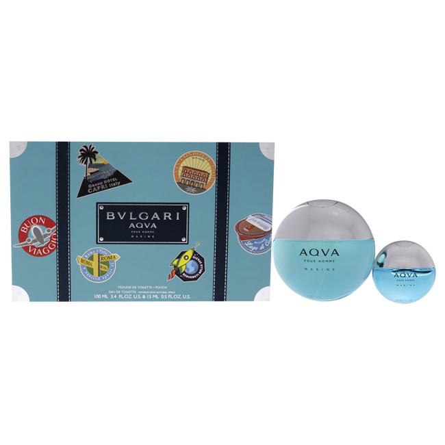 Bvlgari Aqva Marine by Bvlgari for Men - 3 Pc Gift Set, Product image 1