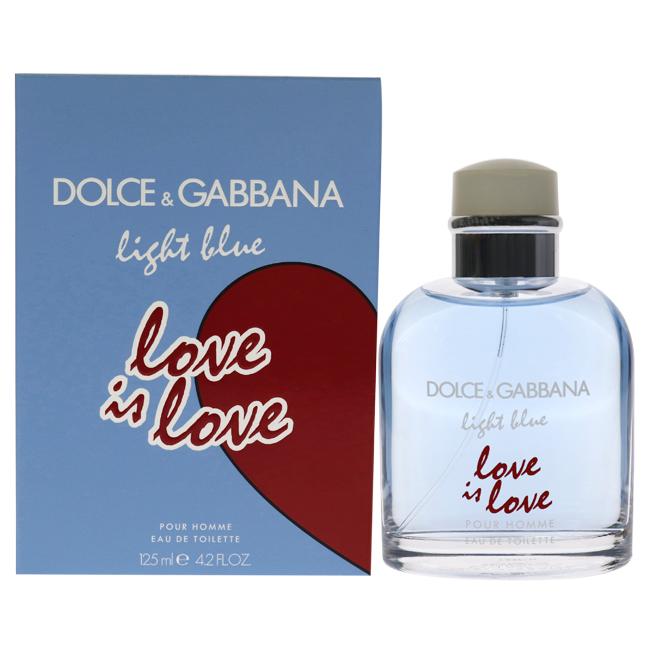 Light Blue Love Is Love by Dolce and Gabbana for Men - EDT Spray