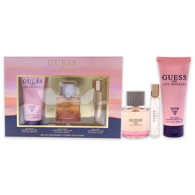 Guess 1981 Los Angeles by Guess for Women - 3 Pc Gift