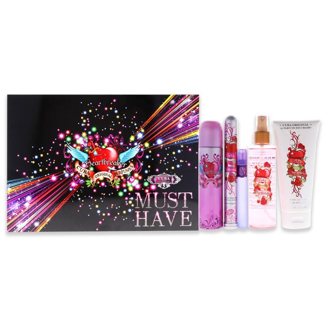 Cuba Must Have Heartbreaker Gift Set for Women 