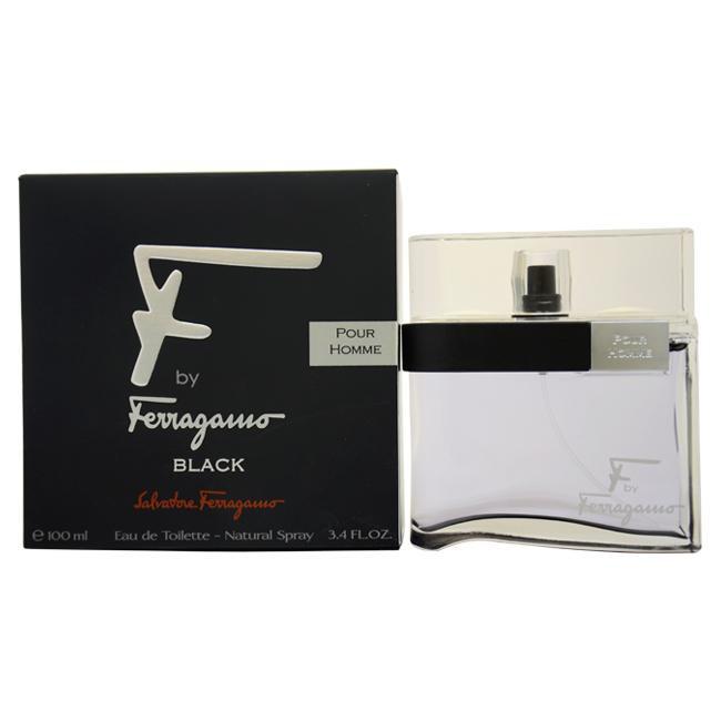 F BLACK BY SALVATORE FERRAGAMO FOR MEN -  Eau De Toilette SPRAY