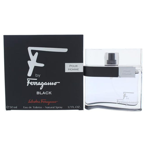 F BLACK BY SALVATORE FERRAGAMO FOR MEN -  Eau De Toilette SPRAY