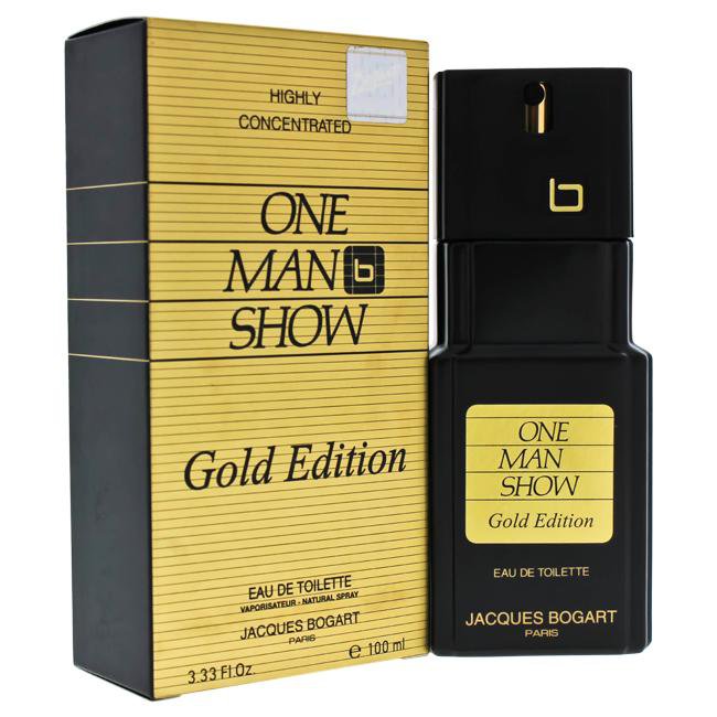 ONE MAN SHOW BY JACQUES BOGART FOR MEN -  Eau De Toilette SPRAY (GOLD EDITION), Product image 1