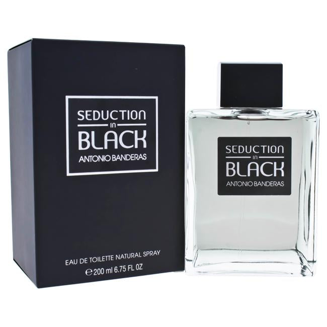 Seduction In Black by Antonio Banderas for Men - EDT Spray