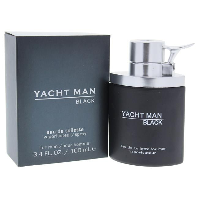 Yacht Man Black by Myrurgia for Men - Eau de Toilette Spray