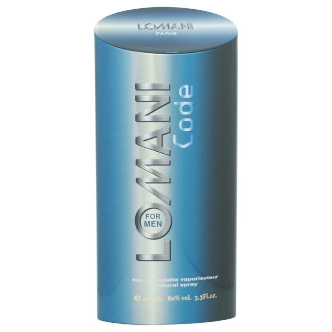 Lomani Code by Lomani for Men -  Eau de Toilette Spray