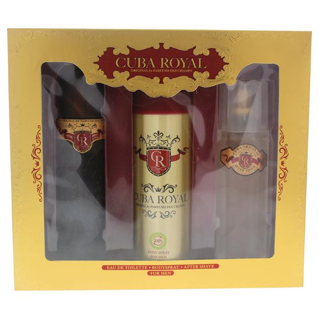 Cuba Royal by Cuba for Men - 3 Pc Gift Set, Product image 1