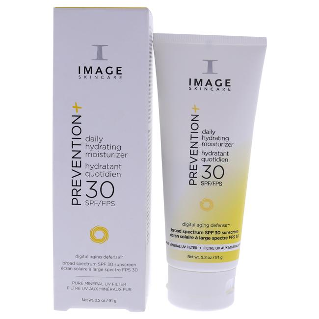 Prevention Plus Daily Hydrating Moisturizer SPF 30 by Image for Unisex - 3.2 oz Moisturizer