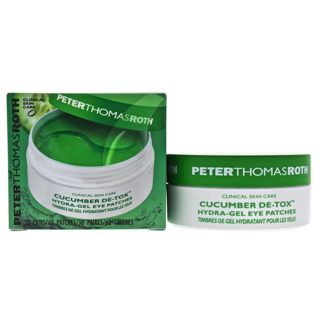 Cucumber De-Tox Hydra-Gel Eye Patches by Peter Thomas Roth for Unisex - 60 Pc Patches