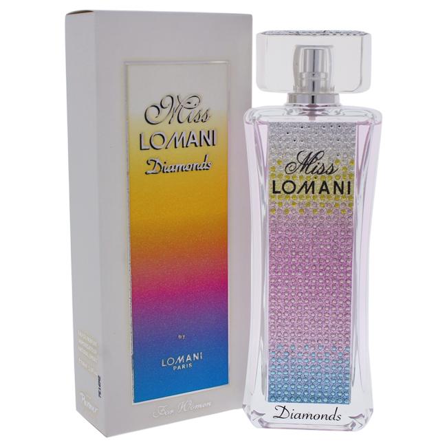 Miss Lomani Diamonds by Lomani for Women -  Eau de Parfum Spray