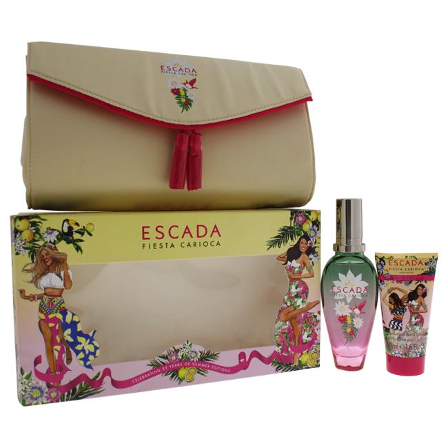 Fiesta Carioca by Escada for Women - 3 Pc Gift Set