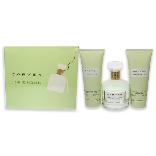 LEau De Toilette by Carven for Women - 3 Pc Gift Set, Product image 1