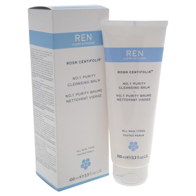 Rosa Centifolia No.1 Purity Cleansing Balm by REN for Women - 3.3 oz Cleansing Balm