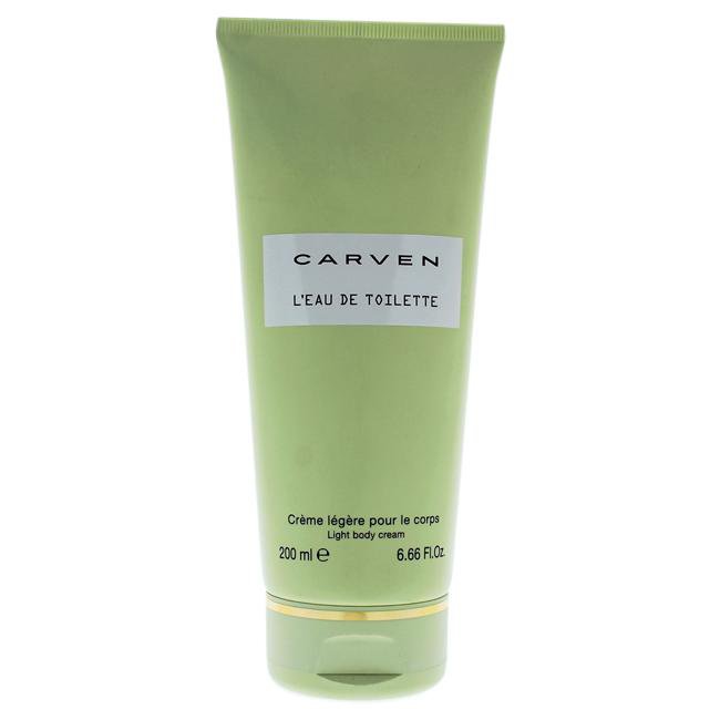 Leau De Toilette Light Body Cream by Carven for Women - 6.66 oz Cream, Product image 1